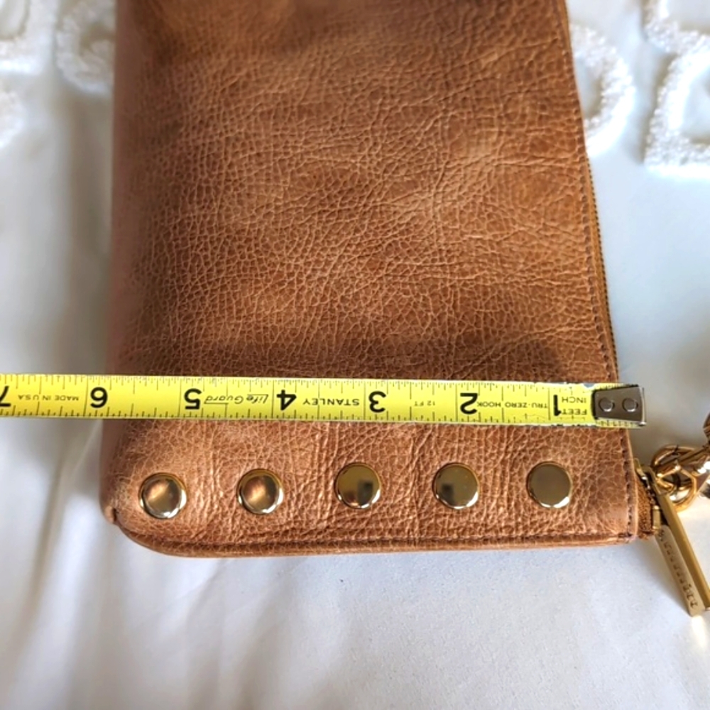 HAMMITT Small Caramel Color Crossbody/ Clutch - Picture 9 of 16
